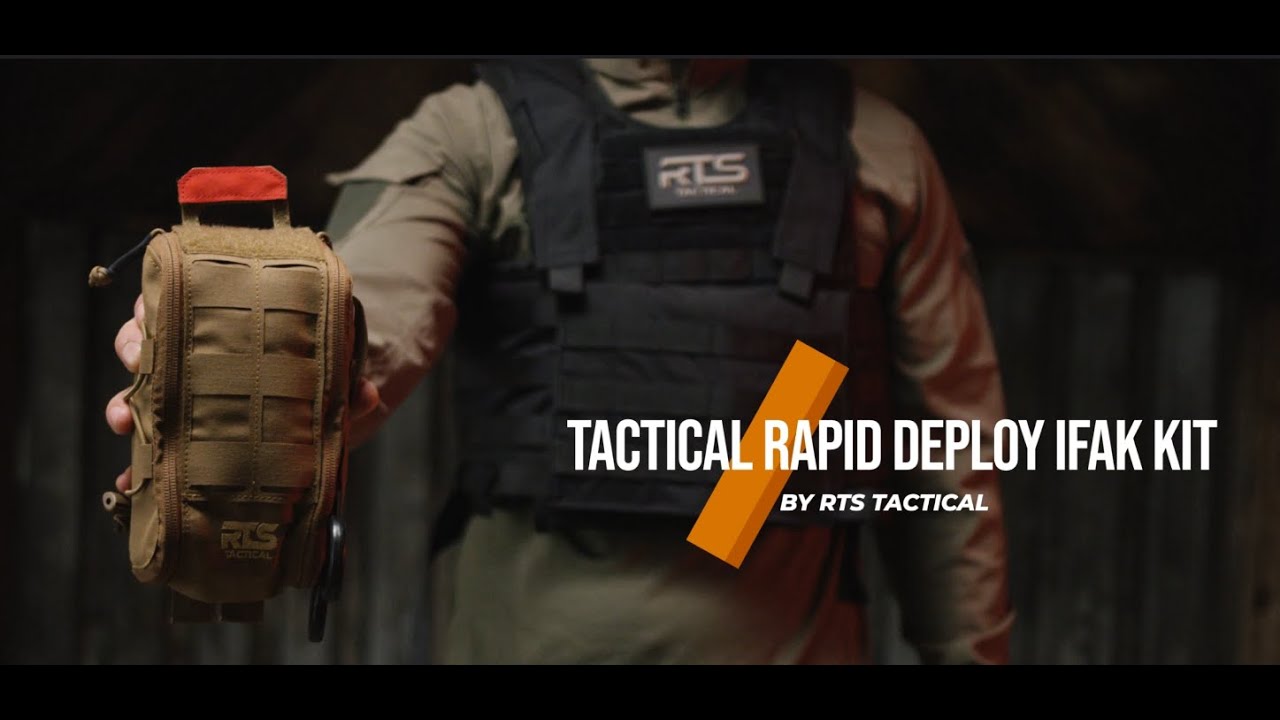 Rapid Deployment IFAK - Tactical IFAK Pouch made in Europe