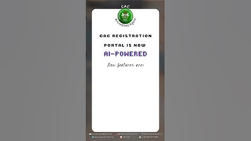 CAC new AI-powered registration portal features #cac #cacregistration