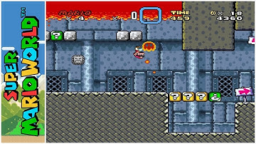 Mix 6 - Castle of Natural Disasters (2012) | Super Mario World Hack