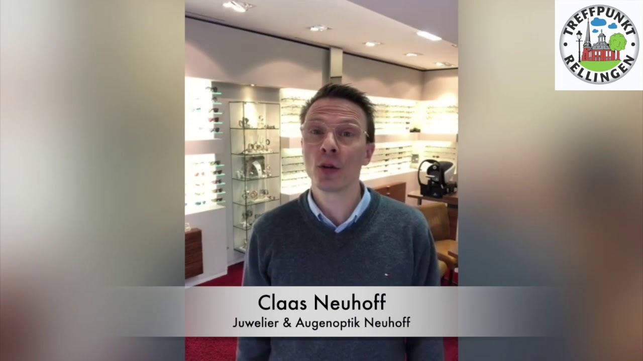 Update Trotz Corona-Krise: Augenoptiker und Juwelier Neuhoff ist weiterhin geöffnet