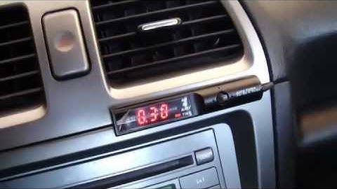 How To Deactivate Apexi Turbo Timer When its running (2007 STI)