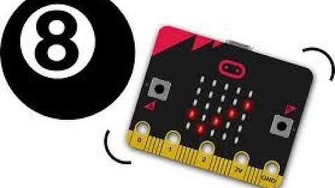 Microbit 8 Ball Magic Fortune Teller on Scratch with Micro:bit