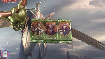 Snacking on Theros Block #14 pack opening / unboxing MYTHIC!