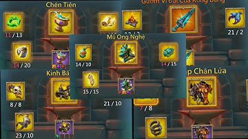 Lâu lâu mở hộp đồ def đã gần ful vàng ( cần tìm bang góp lính war raly)😍😍😍lords Mobile