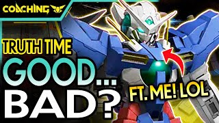 COACHING MY OWN EXIA GAMEPLAY! AM I GOOD ENOUGH? - RANK 17 PLAYER || Gundam Evolution