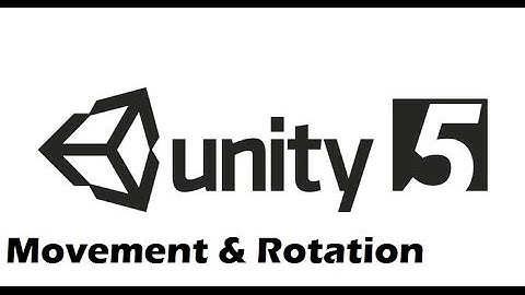 [C#] Unity 5 Tutorial - Movement & Camera Rotation