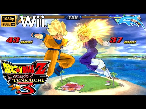 Dragon Ball Z Budokai Tenkaichi 3 (2007) PS2 vs Wii