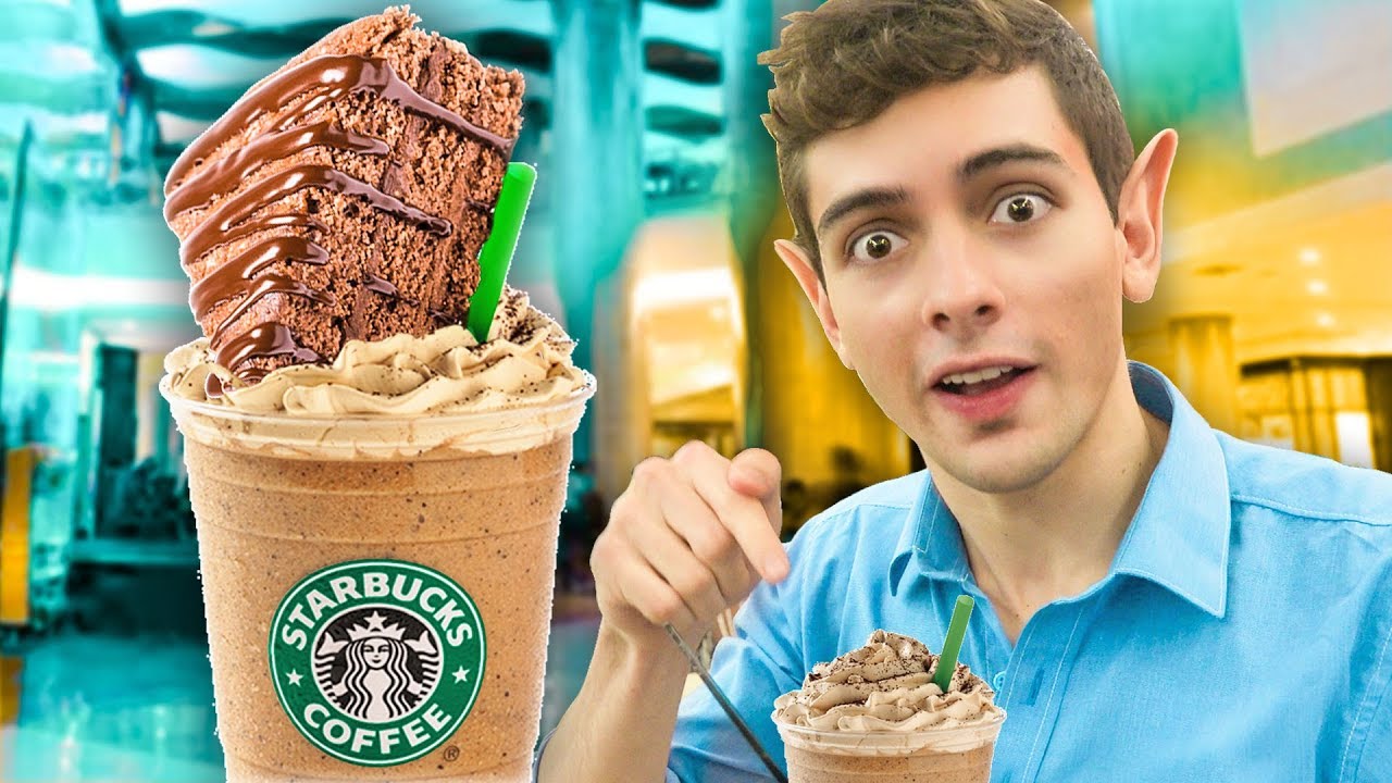 🍪PIDIENDO RECETAS LOCAS en STARBUCKS☕ comidas rapidas bogota