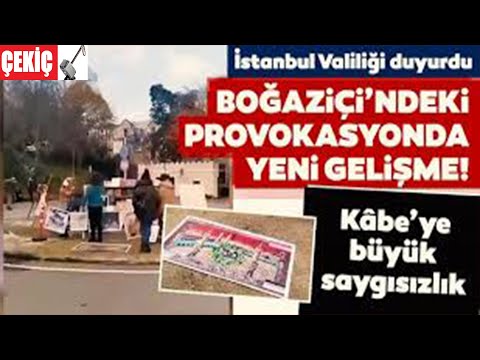Boğaziçi Üniversitesi Kabe Fotoğrafının Yere Serilmesi 30.01.2021 TURKEY