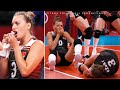 DANGEROUS Volleyball Game - Collisions in Women's Volleyball 2021