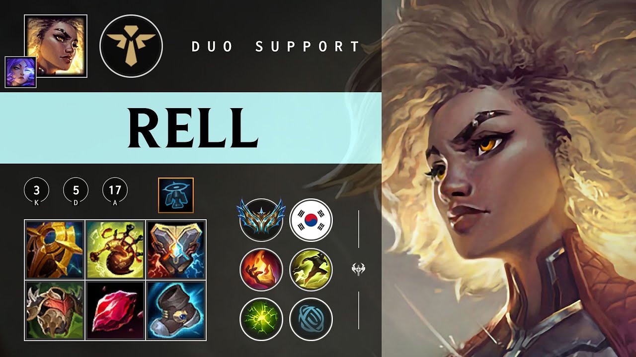 Rell Support vs Alistar - KR Challenger Patch 26.01