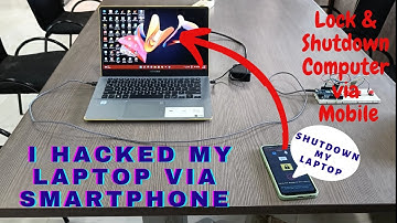 Hacked my Laptop| Lock & Shutdown Computer via Mobile| How to Hack a Computer using Arduino Leonardo