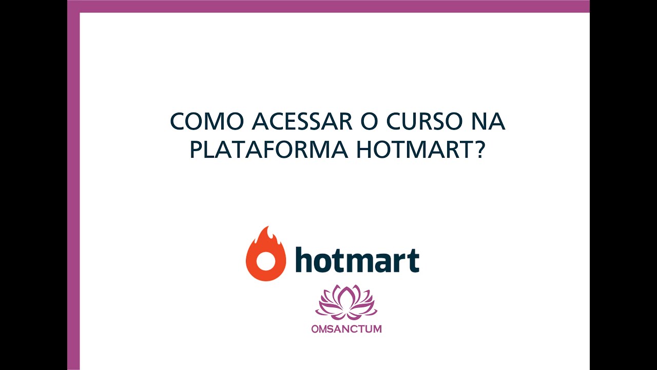Como acessar curso na HOTMART - YouTube