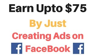 Earn money on facebook ads without investment | most easiest way to
make in 2017 https://youtu.be/vzrwzqtr4lq i will tech how by creati...
