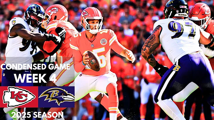 Chiefs vs Ravens 2025 Week 4 Condensed Game | NFL Highlights
