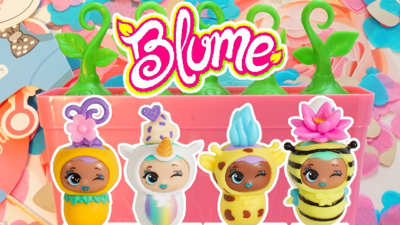 Blume Baby Pop! Gender Reveal Real Surprise Popper Babies! - YouTube