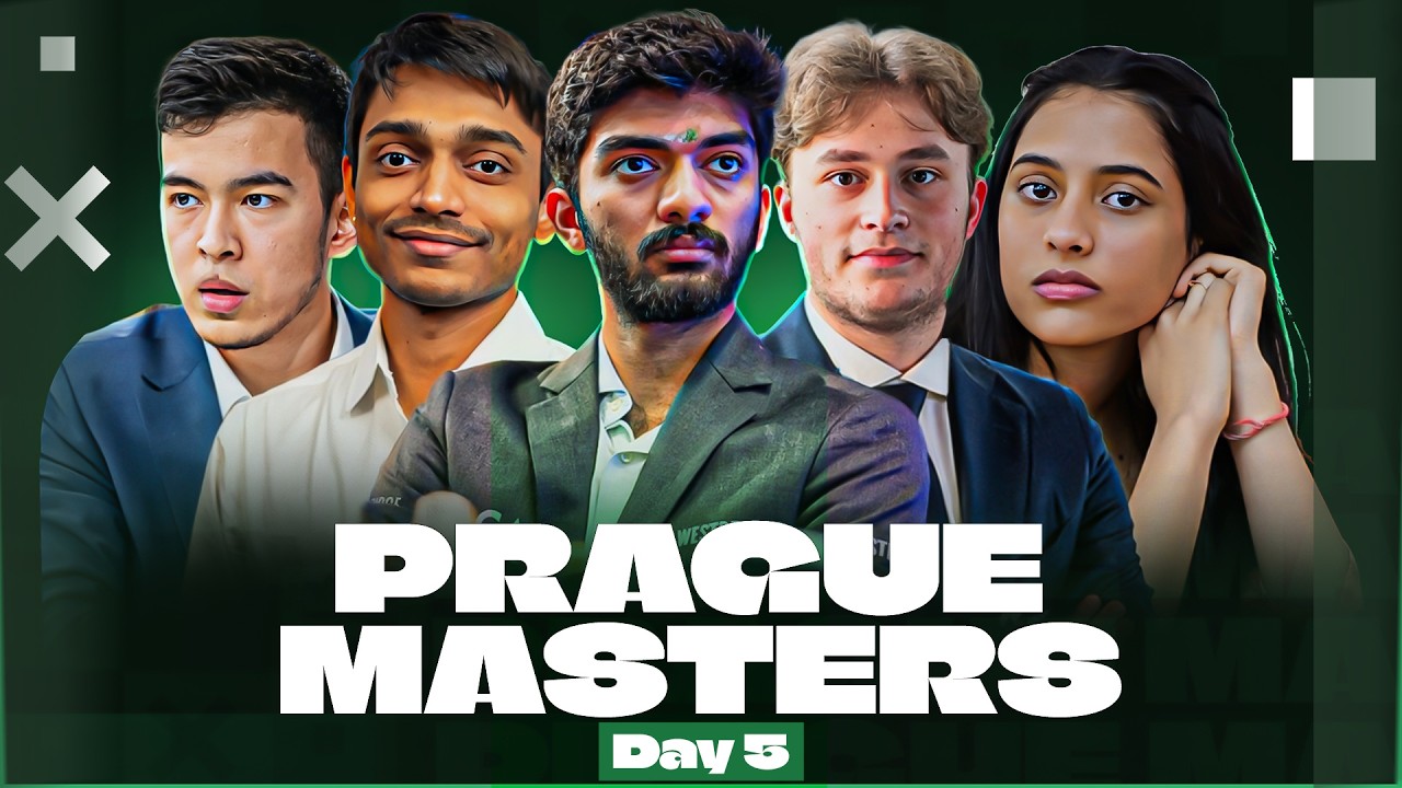 Prague International  Chess Festival | Day 5 | | Ft. Gukesh, Aravindh, Vincent, Hans, Divya
