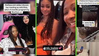 Blueface Mom Karlissa Shades Rela On Jaidyn Stream + Nevaeh Cat Sick And She Blasted Karlissa