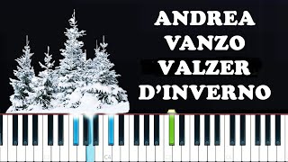 Andrea Vanzo - Valzer d'Inverno (Piano Tutorial)