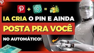 IA Cria Os Pins E Ainda Posta Pra Você No Pinterest - Pin Generator | Alex Sales