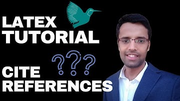 How to cite references in an article using LATEX