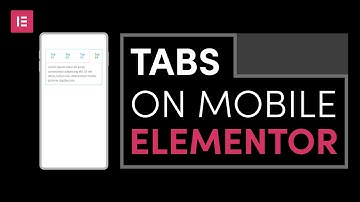 How to make horizontal Tabs on mobile version with Elementor