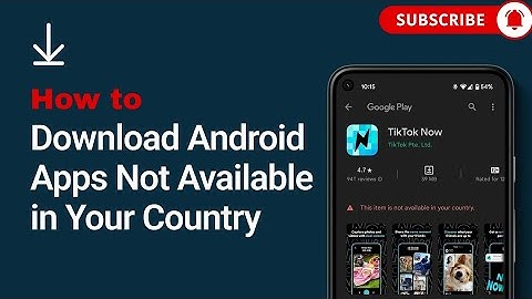 How to Download Any App Not Available in Your Country (Play Store Fix 2025!)