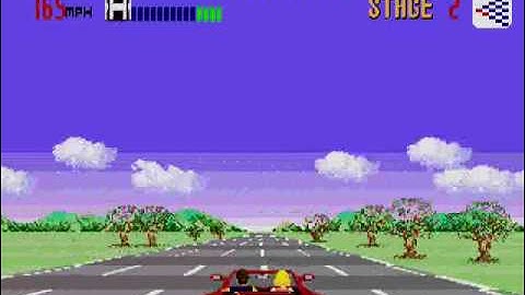 Outrun (1986) gameplay