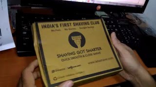 letsshave.com shaving razors-4 blade razor unboxing