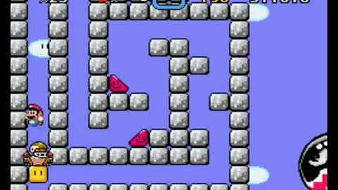 Super Mario World - Automatic Levels - Gravity (2 Ways one Exit)