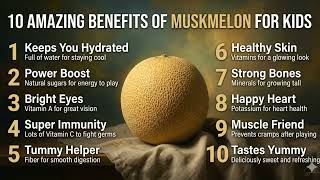 5 Amazing Health Benefits of Muskmelon You Didn't Know! 10 lines on muskmelon l 