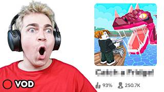 Releasing my new ROBLOX game.. (VOD)