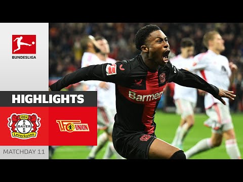 Bayer 04 Leverkusen - Union Berlin 4-0 | Highlights | Matchday 11 – Bundesliga 2023/24