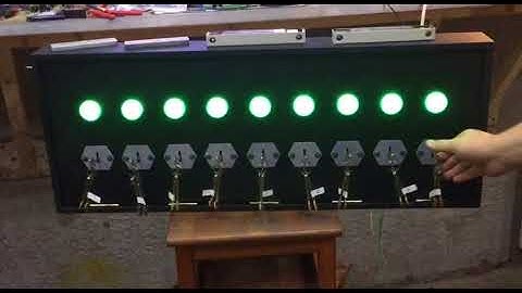 Escape room props: Nine-keys box