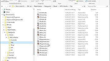 T2Ti ERP Lite - Delphi - NFC-e Mobile - Video Aula 02 - Pastas e Projetos