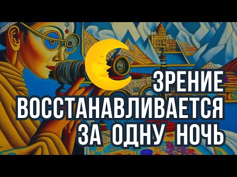 Зрение восстанавливается за одну эту ночь, мистическая тибетская практика.