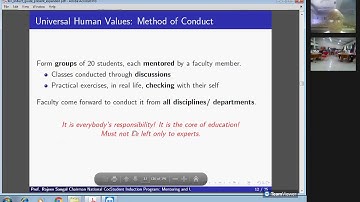 Student Induction Program: Mentoring and Universal Human Values | Level 1