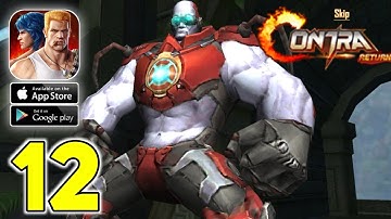 Contra Returns - Gameplay Walkthrough Part 12 - Chapter 6 Jungle Mystery(Android, iOS)