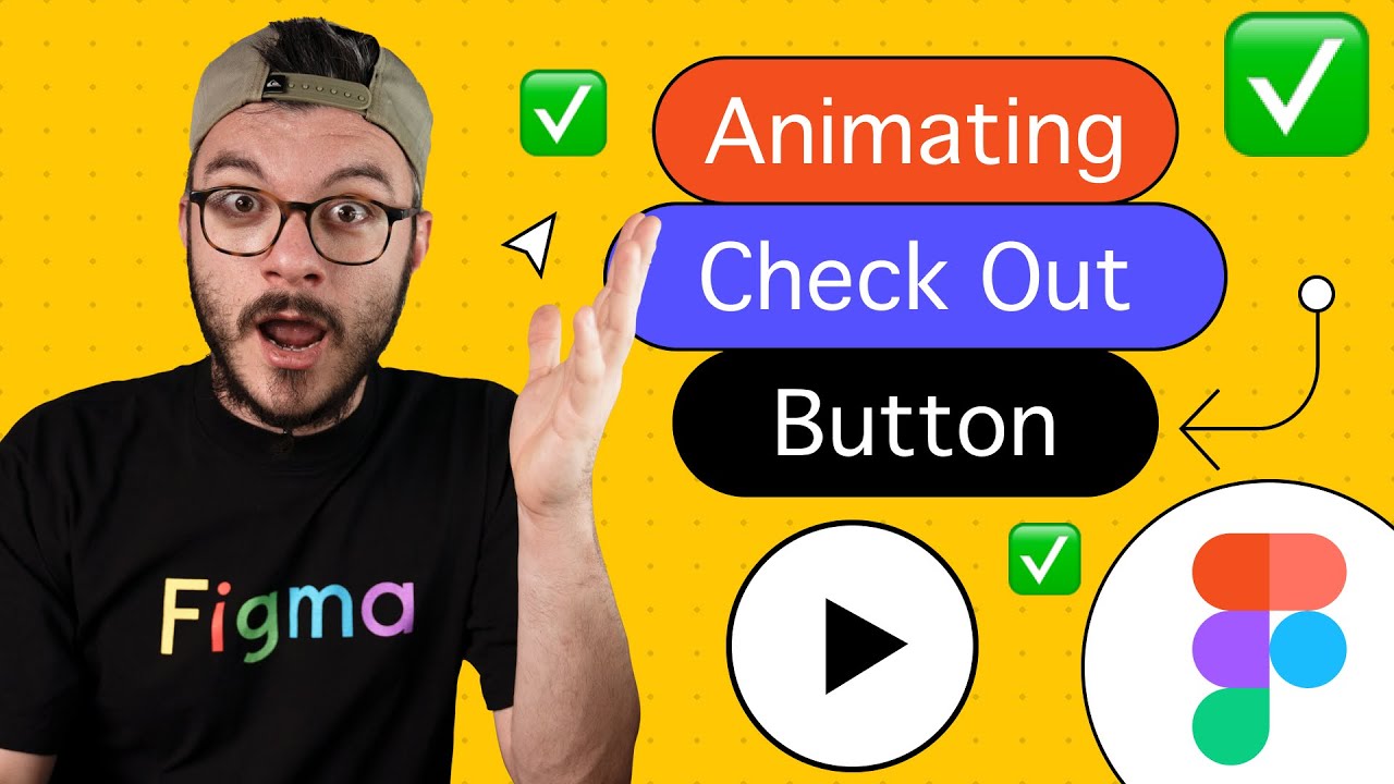 #Figma - Animating Check Out Button Nasil Yapilir? - YouTube