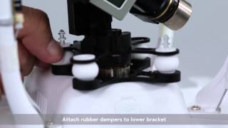 DJI   How to install the new Zenmuse H3 3D on the Phantom 2