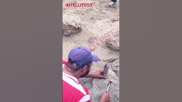 PIT - Pile Integrity Test #intellitest #pit #civil #pileintegritytest #pavement #civilengineering
