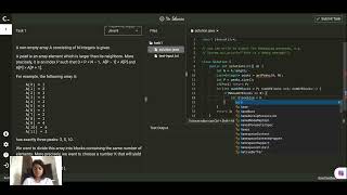 Blocks Problem, Codility Challenge