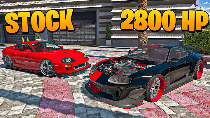 Modificamos Un Supra Mk4 Con Piezas ilegales Gta Rp