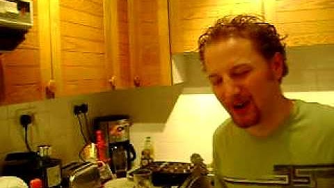 Darren Brown Drinking Scrumpy Jack