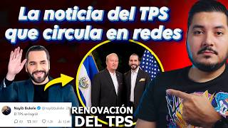 LA VERDAD sobre EL de Bukele y el TPS Noticia real