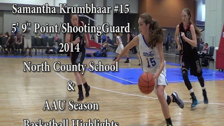 Samantha Krumbhaar 2014 Basketball Highlights