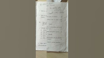 M.com first sam. computer applications in business and cyber security questions paper cdlu uni.