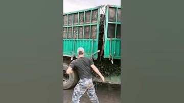 Coal unloading process