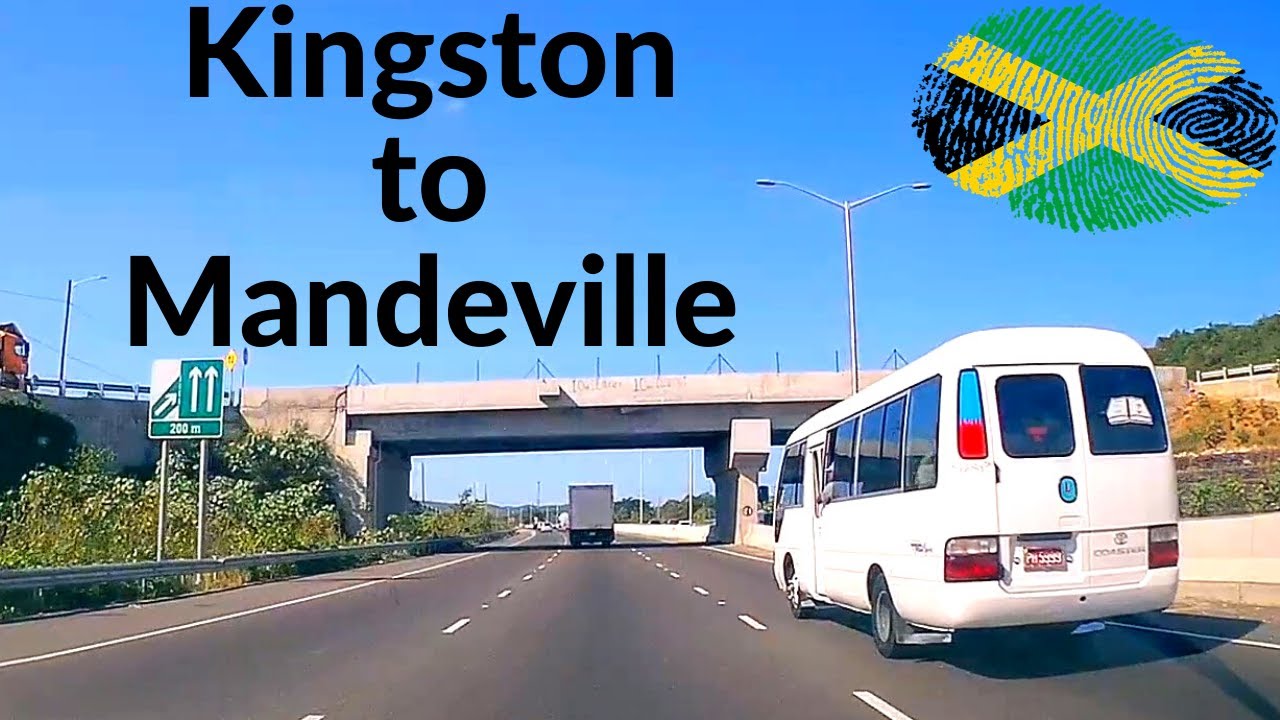 Spanish Town Road Kingston to Mandeville Manchester JAMAICA