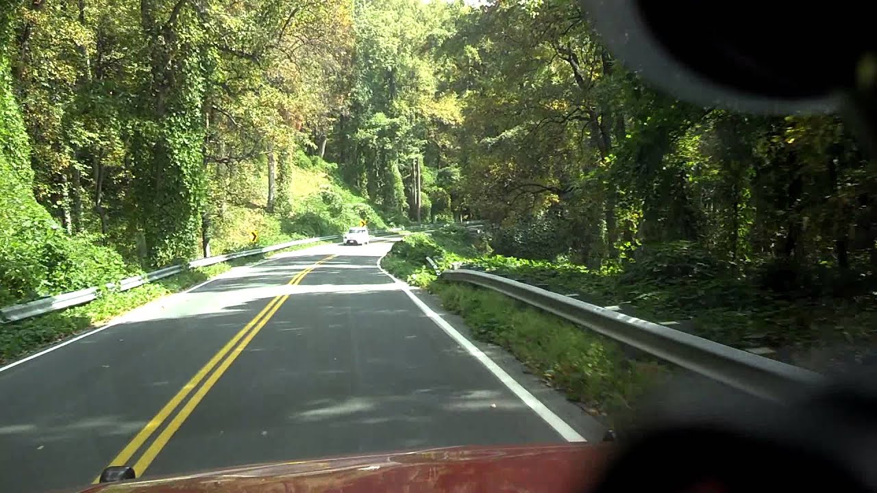 Driving Through Blue Ridge Mountains YouTube